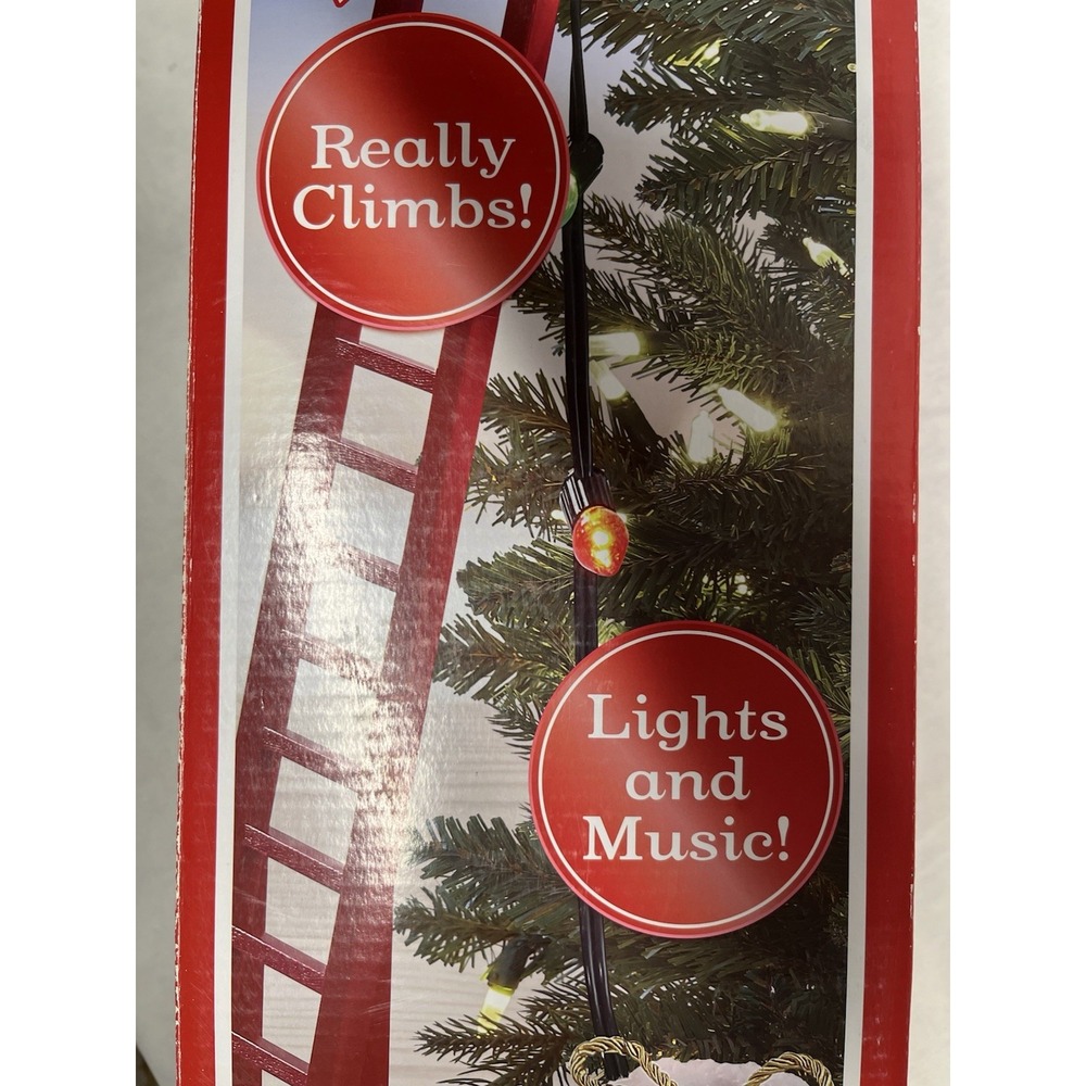 ELF Mr. Christmas 43" Animated Super Climbing Lights Songs Working Retail $110 - Picture 8 of 11